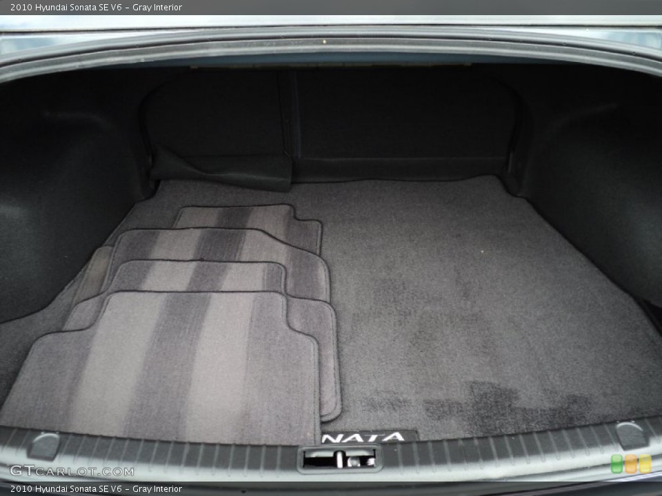 Gray Interior Trunk for the 2010 Hyundai Sonata SE V6 #51098135