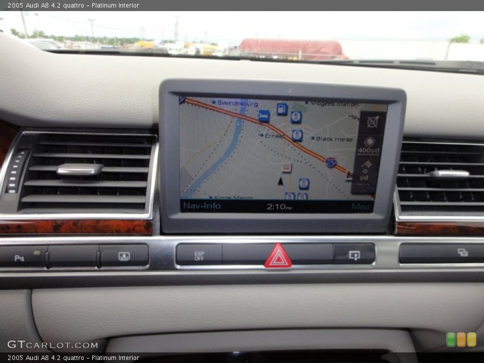 Platinum Interior Navigation for the 2005 Audi A8 4.2 quattro #51098585