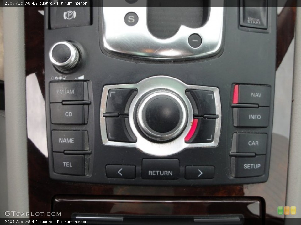 Platinum Interior Controls for the 2005 Audi A8 4.2 quattro #51098630