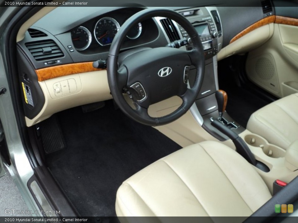 Camel Interior Photo for the 2010 Hyundai Sonata Limited #51098855