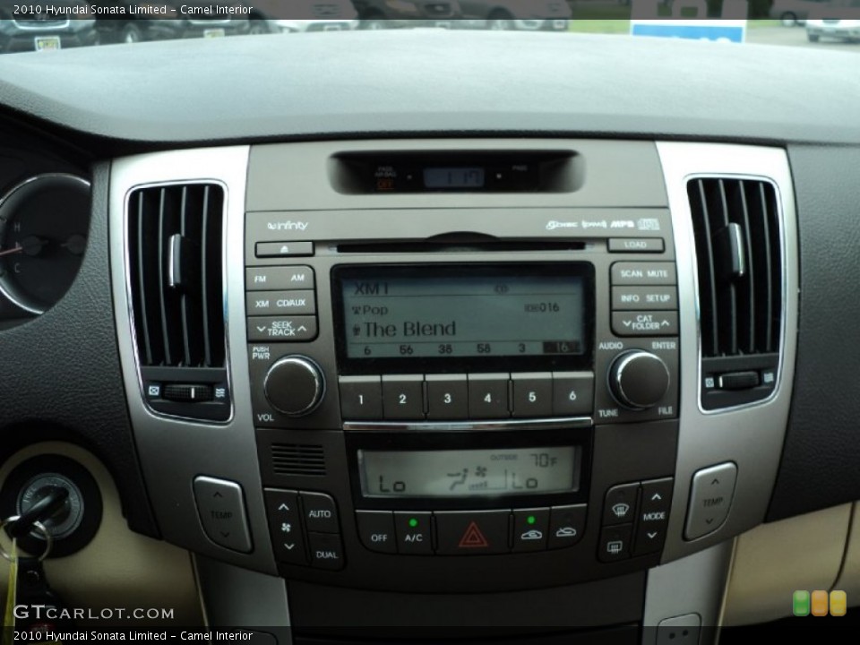 Camel Interior Controls for the 2010 Hyundai Sonata Limited #51099122