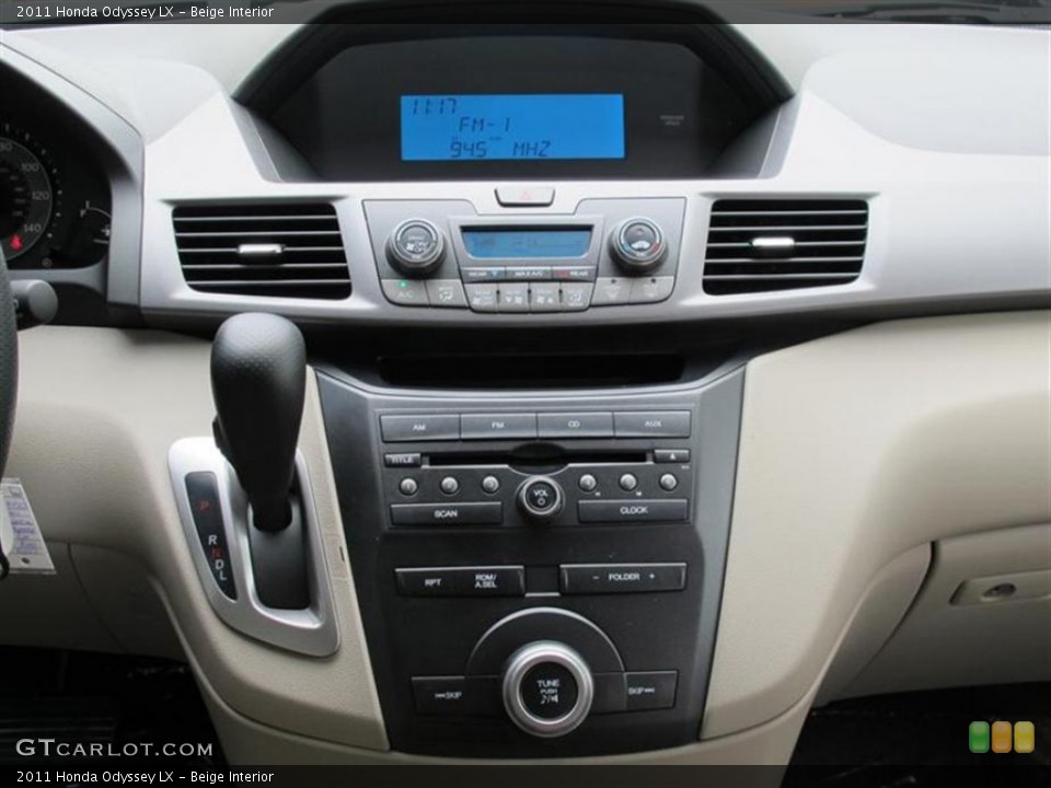 Beige Interior Controls for the 2011 Honda Odyssey LX #51099740