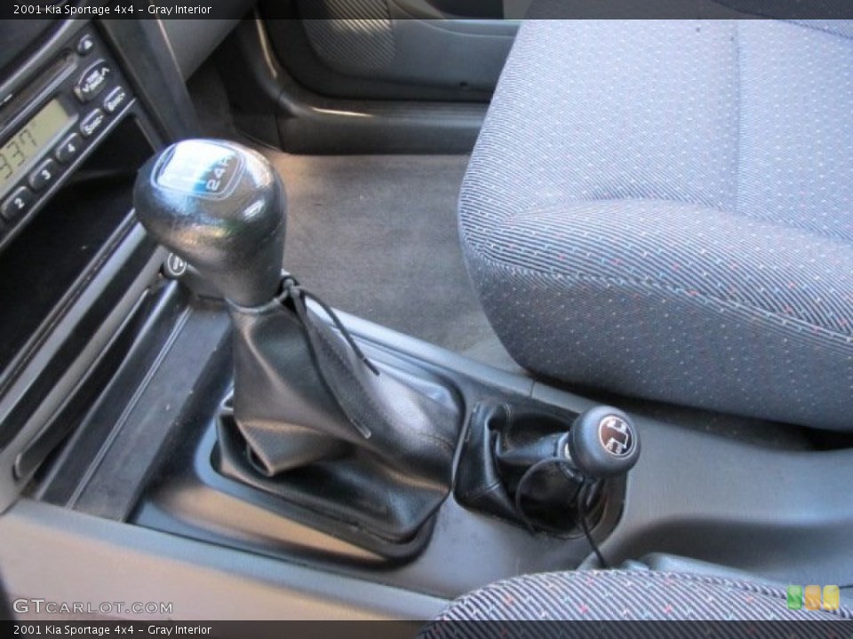 Gray Interior Transmission for the 2001 Kia Sportage 4x4 #51103367