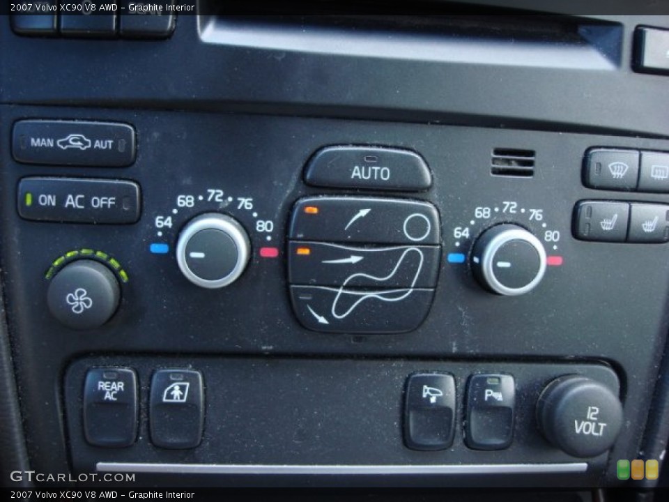 Graphite Interior Controls for the 2007 Volvo XC90 V8 AWD #51104375