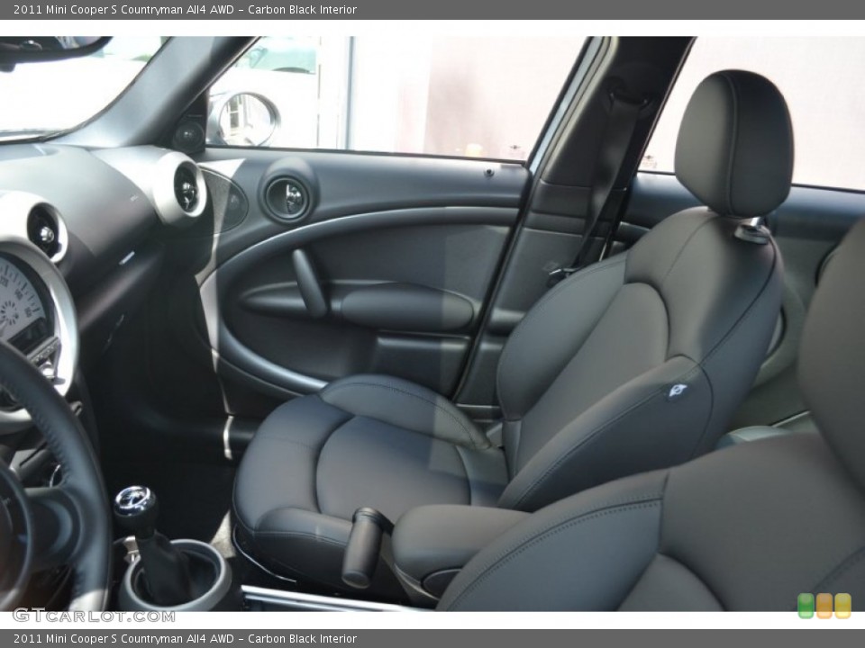 Carbon Black Interior Photo for the 2011 Mini Cooper S Countryman All4 AWD #51105176