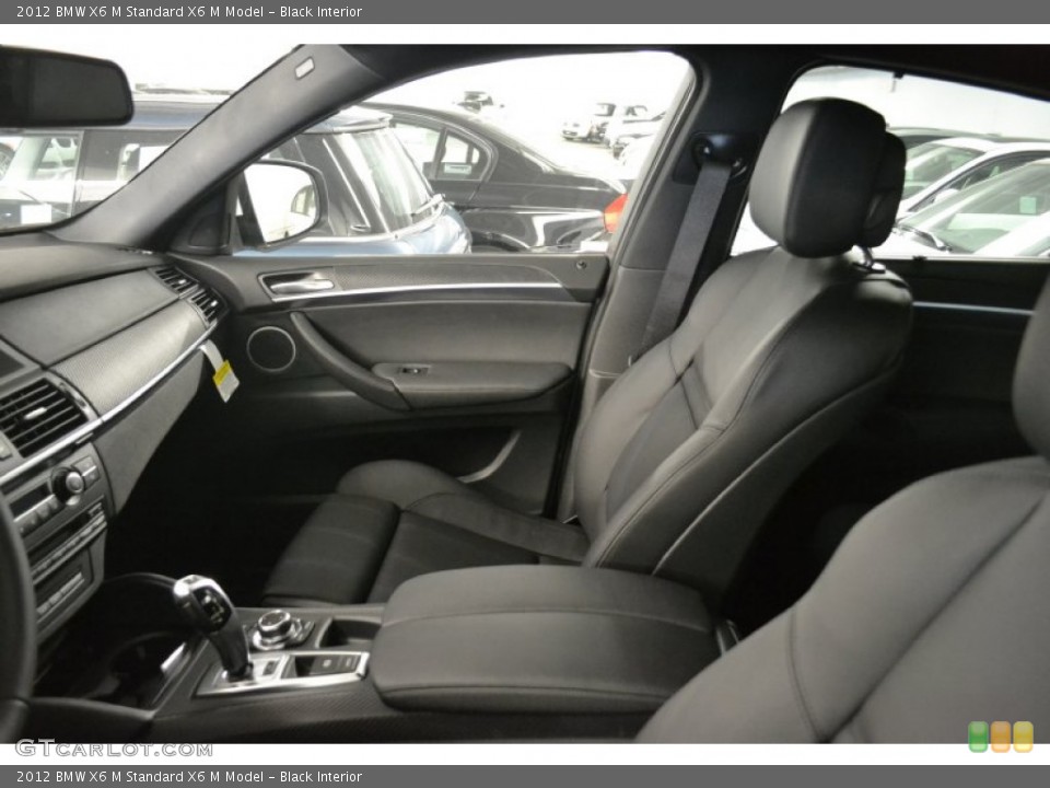 Black Interior Photo for the 2012 BMW X6 M  #51105671