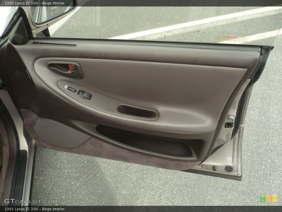 Beige Interior Door Panel for the 1993 Lexus ES 300 #51108476