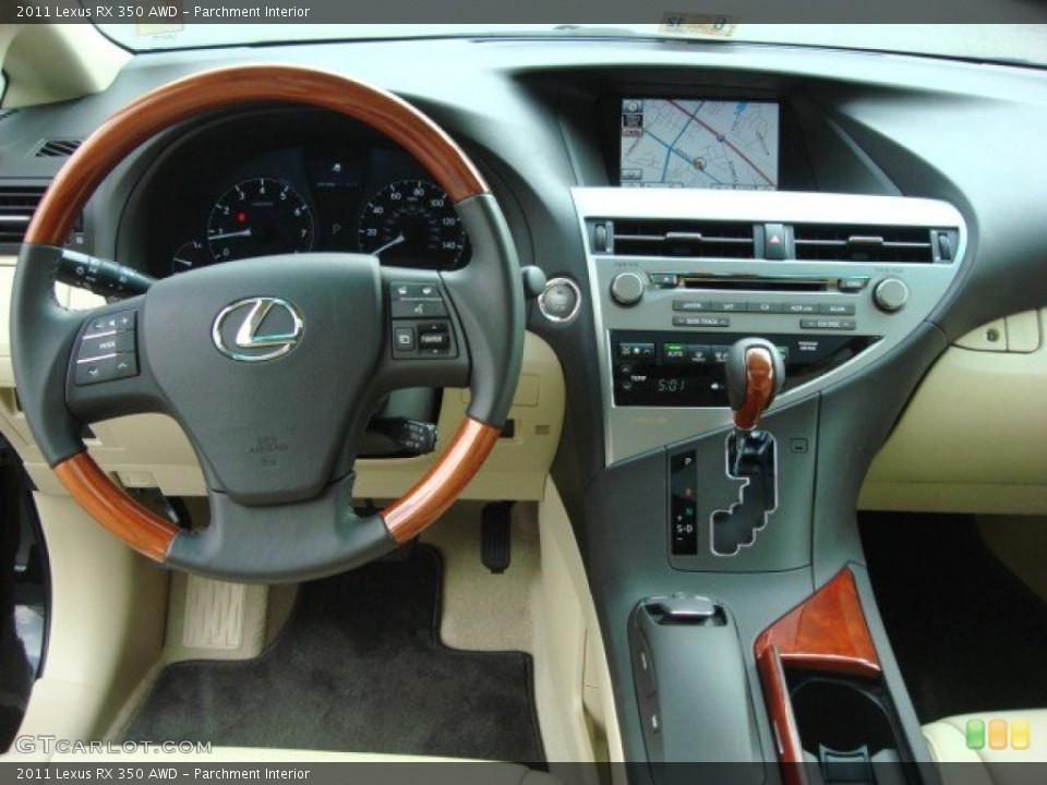 Parchment Interior Dashboard for the 2011 Lexus RX 350 AWD #51109070