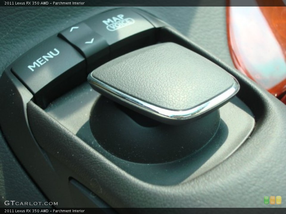 Parchment Interior Controls for the 2011 Lexus RX 350 AWD #51109196