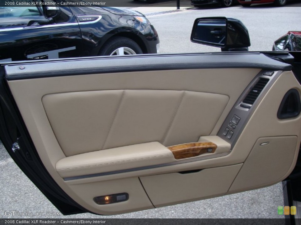 Cashmere/Ebony Interior Door Panel for the 2008 Cadillac XLR Roadster #51109469