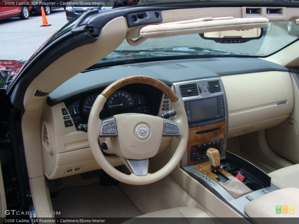 Cashmere/Ebony Interior Dashboard for the 2008 Cadillac XLR Roadster #51109502