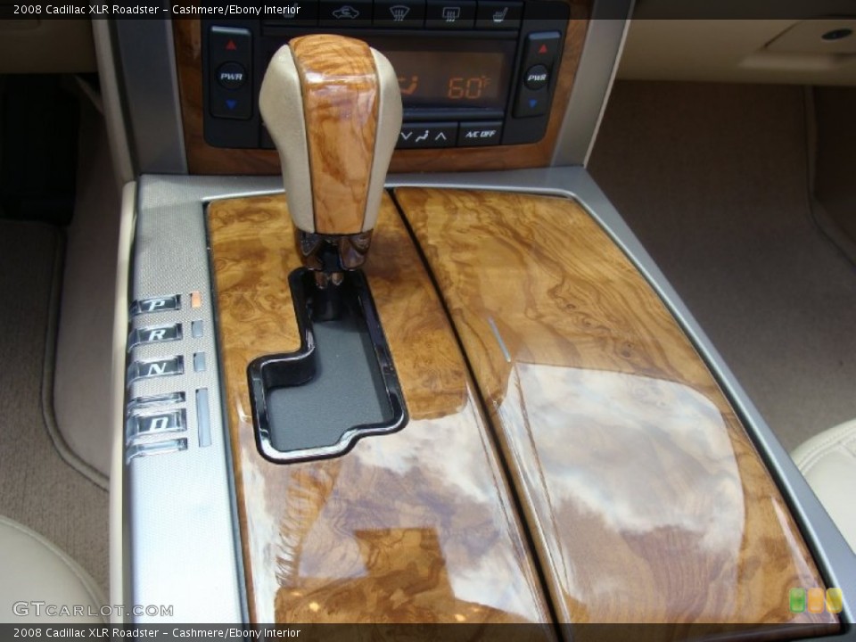 Cashmere/Ebony Interior Transmission for the 2008 Cadillac XLR Roadster #51109532