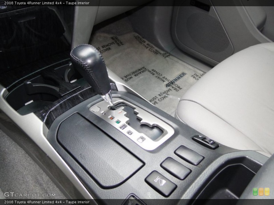 Taupe Interior Transmission for the 2008 Toyota 4Runner Limited 4x4 #51112763