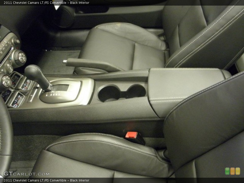 Black Interior Photo for the 2011 Chevrolet Camaro LT/RS Convertible #51113431