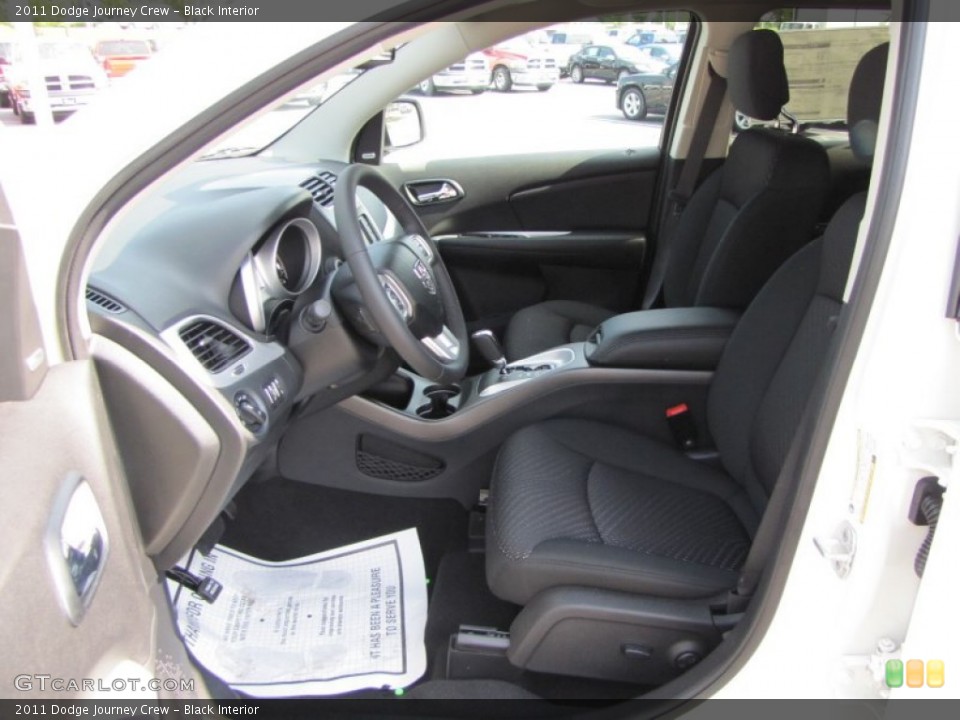 Black Interior Photo for the 2011 Dodge Journey Crew #51114365