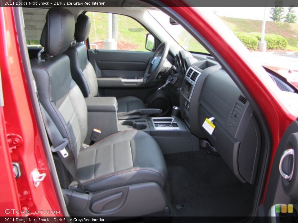 Dark Slate Gray/Red Interior Photo for the 2011 Dodge Nitro Shock #51114857