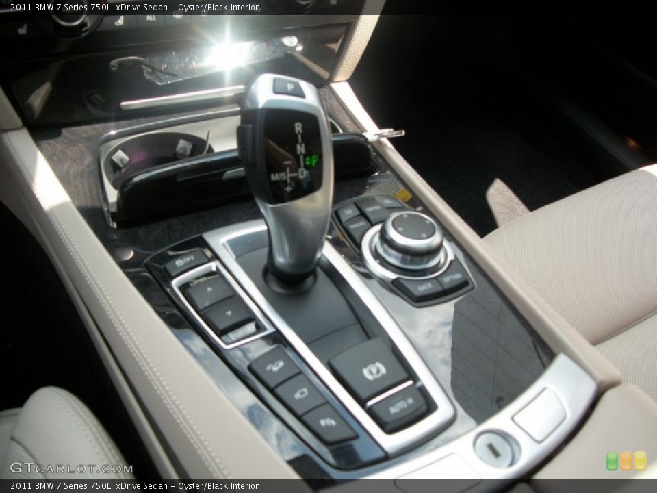 Oyster/Black Interior Transmission for the 2011 BMW 7 Series 750Li xDrive Sedan #51115283