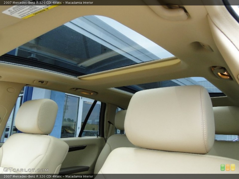 Macadamia Interior Sunroof for the 2007 Mercedes-Benz R 320 CDI 4Matic #51116453