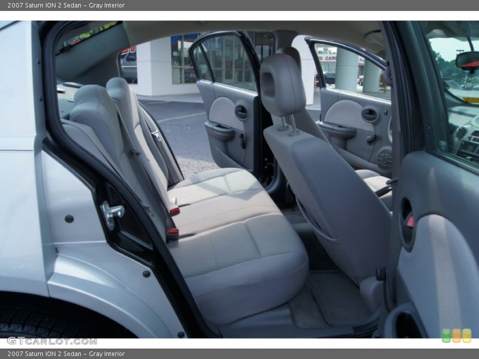 Gray Interior Photo for the 2007 Saturn ION 2 Sedan #51118487