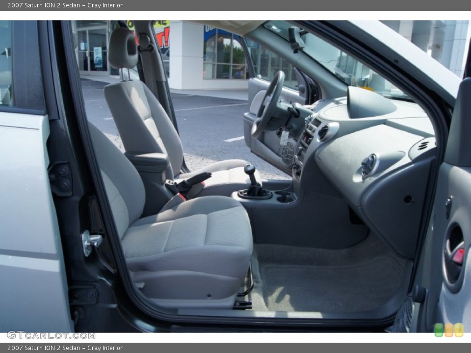 Gray Interior Photo for the 2007 Saturn ION 2 Sedan #51118496