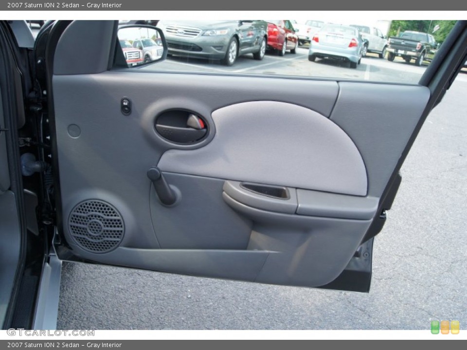 Gray Interior Door Panel for the 2007 Saturn ION 2 Sedan #51118514