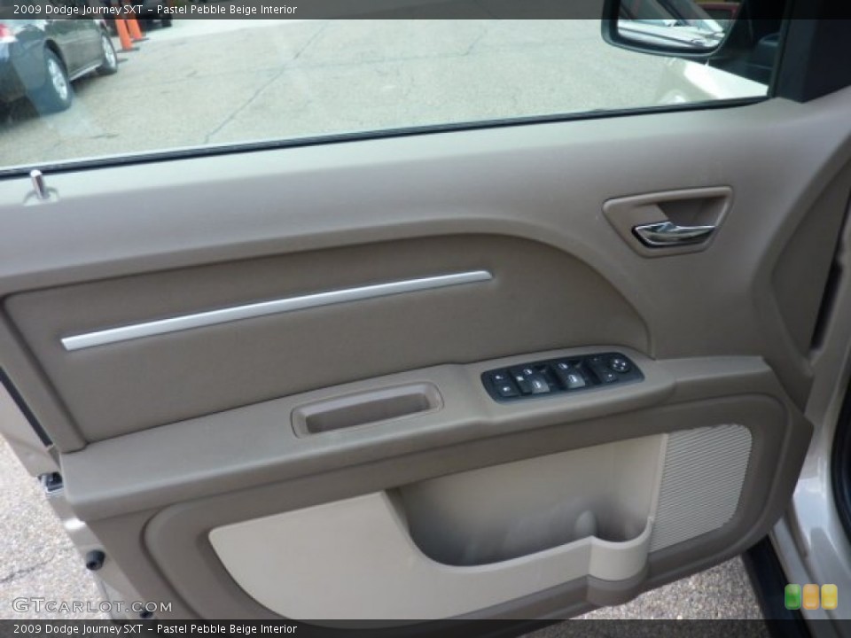 Pastel Pebble Beige Interior Door Panel for the 2009 Dodge Journey SXT #51120147