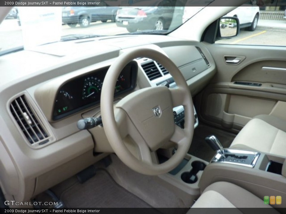 Pastel Pebble Beige Interior Photo for the 2009 Dodge Journey SXT #51120180