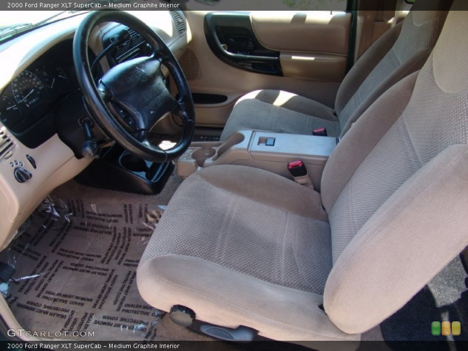 Medium Graphite Interior Photo for the 2000 Ford Ranger XLT SuperCab #51121380