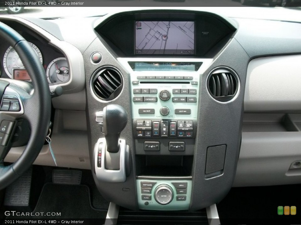 Gray Interior Controls for the 2011 Honda Pilot EX-L 4WD #51125127