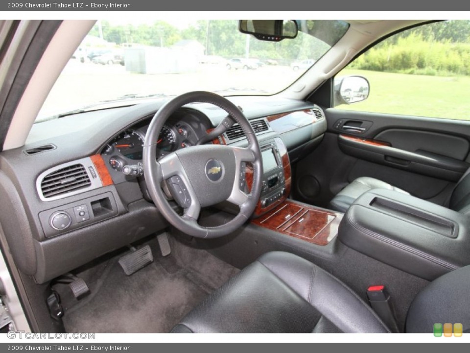 Ebony Interior Prime Interior for the 2009 Chevrolet Tahoe LTZ #51125157