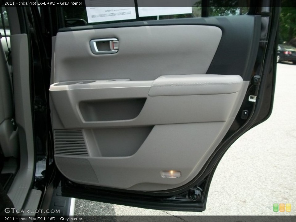 Gray Interior Door Panel for the 2011 Honda Pilot EX-L 4WD #51125211