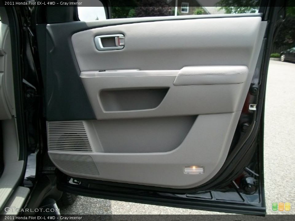 Gray Interior Door Panel for the 2011 Honda Pilot EX-L 4WD #51125244