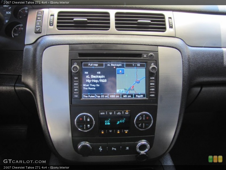 Ebony Interior Controls for the 2007 Chevrolet Tahoe Z71 4x4 #51127389