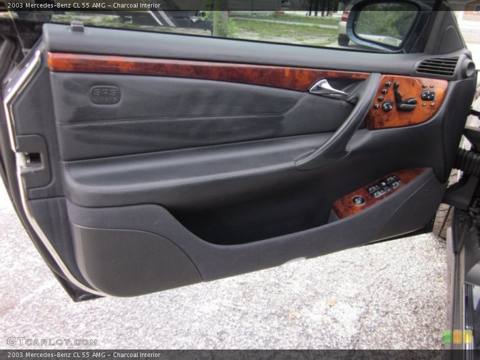 Charcoal Interior Door Panel for the 2003 Mercedes-Benz CL 55 AMG #51128268