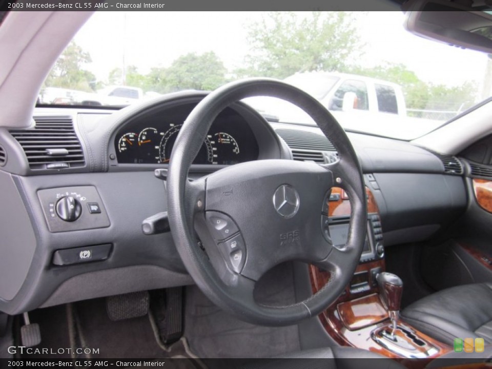Charcoal Interior Dashboard for the 2003 Mercedes-Benz CL 55 AMG #51128313