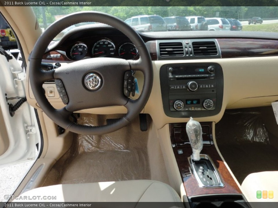 Cocoa/Cashmere Interior Dashboard for the 2011 Buick Lucerne CXL #51129138