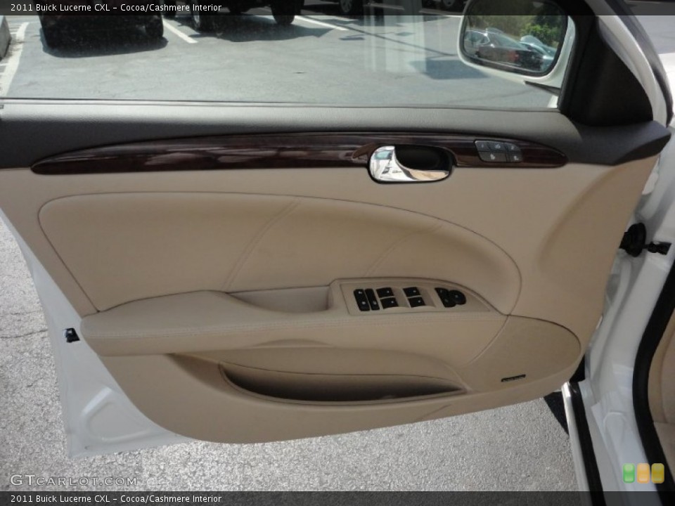 Cocoa/Cashmere Interior Door Panel for the 2011 Buick Lucerne CXL #51129147