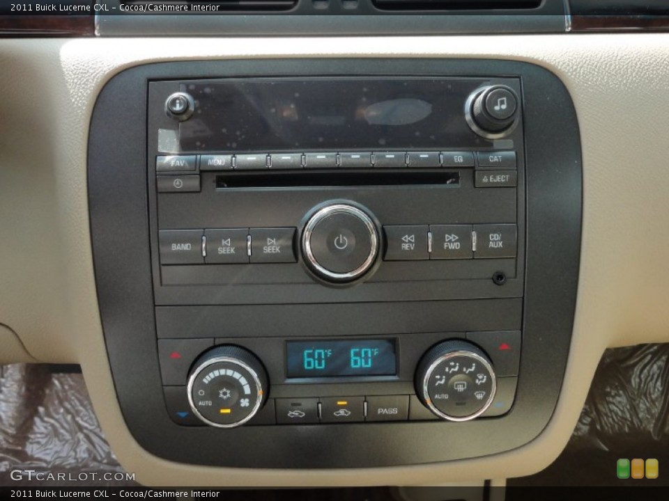 Cocoa/Cashmere Interior Controls for the 2011 Buick Lucerne CXL #51129186