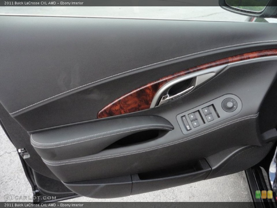 Ebony Interior Door Panel for the 2011 Buick LaCrosse CXL AWD #51129342