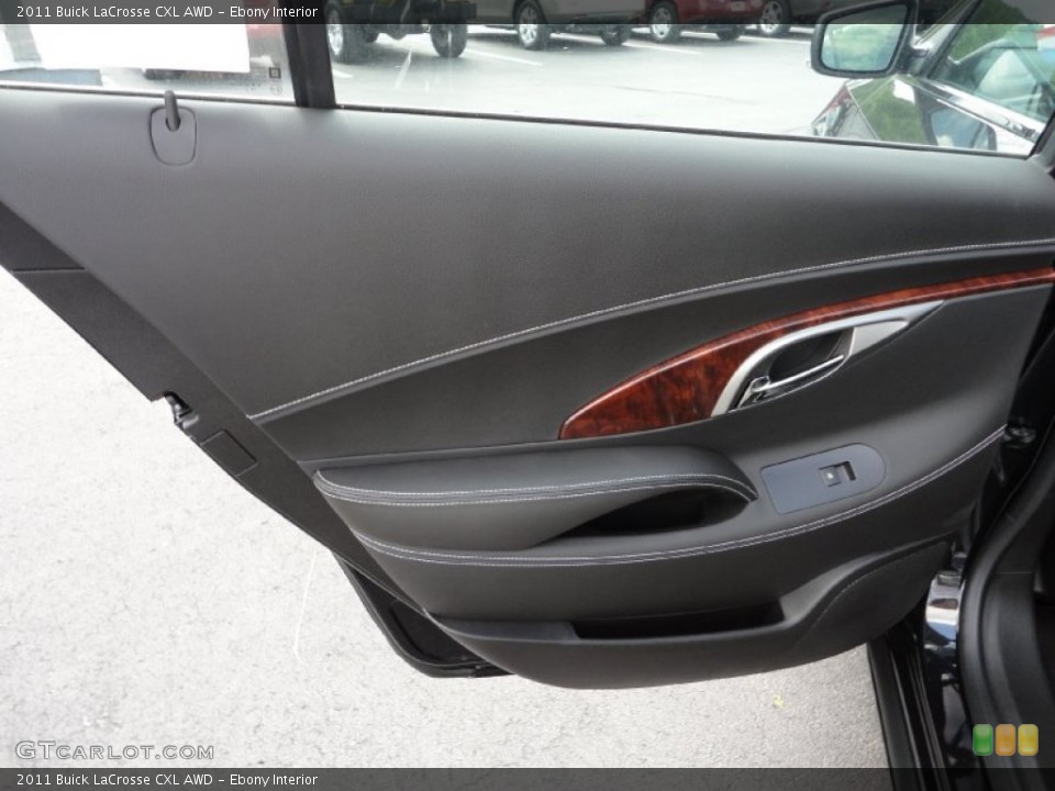Ebony Interior Door Panel for the 2011 Buick LaCrosse CXL AWD #51129372