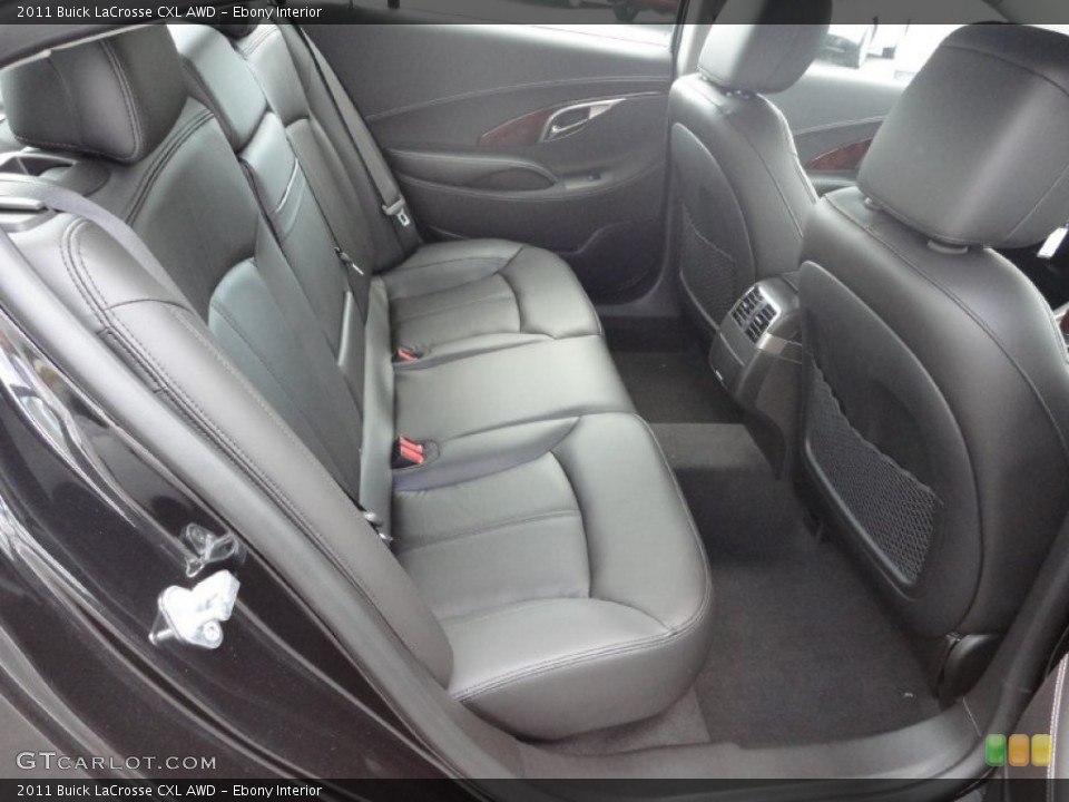 Ebony Interior Photo for the 2011 Buick LaCrosse CXL AWD #51129378