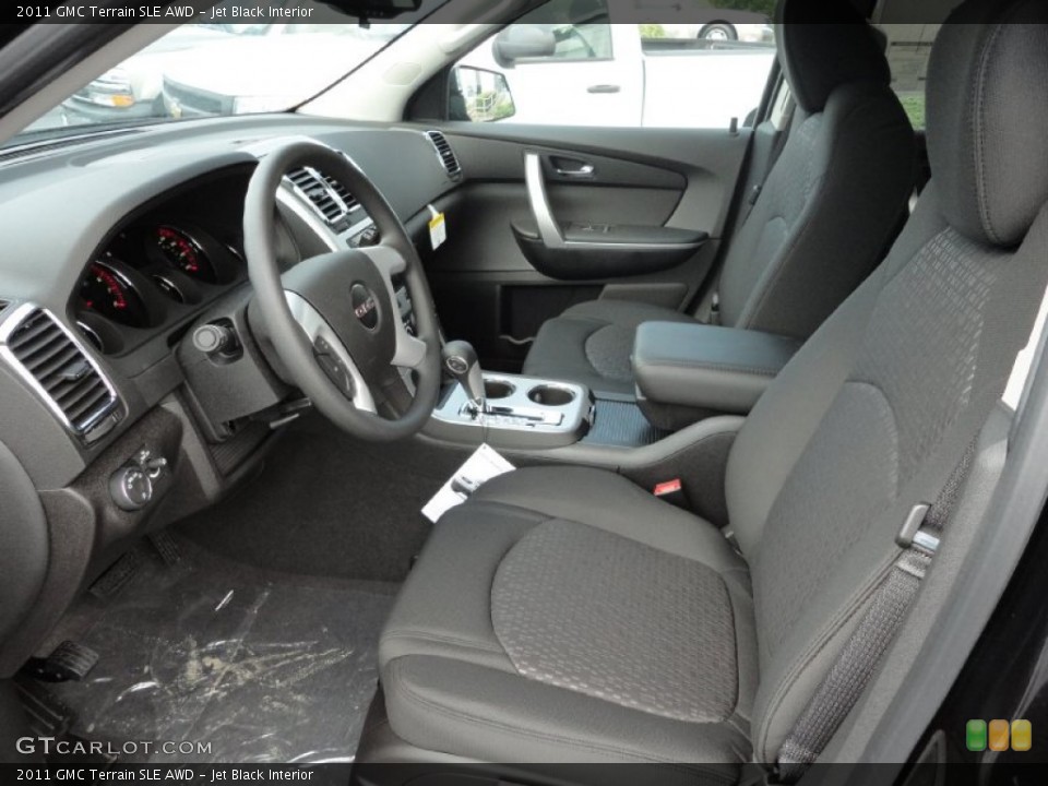 Jet Black Interior Photo for the 2011 GMC Terrain SLE AWD #51129546