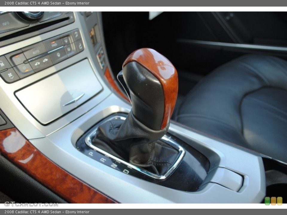 Ebony Interior Transmission for the 2008 Cadillac CTS 4 AWD Sedan #51130860