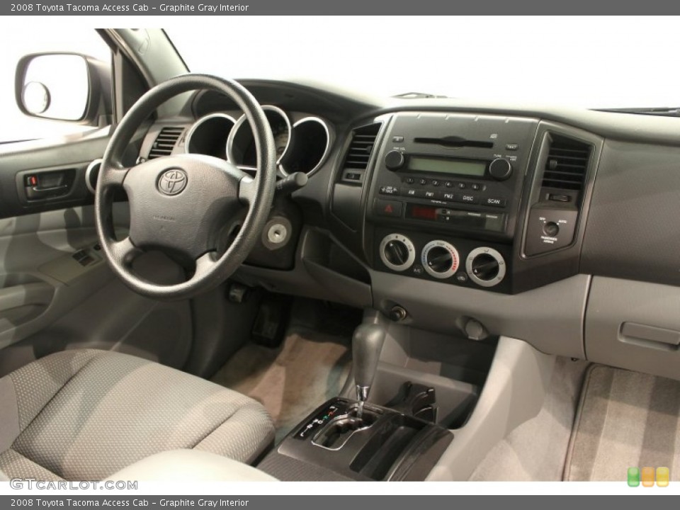 Graphite Gray Interior Dashboard for the 2008 Toyota Tacoma Access Cab #51133253