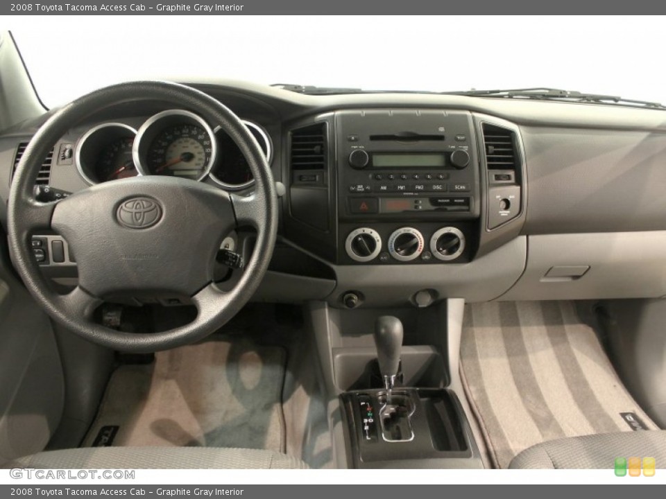 Graphite Gray Interior Dashboard for the 2008 Toyota Tacoma Access Cab #51133271