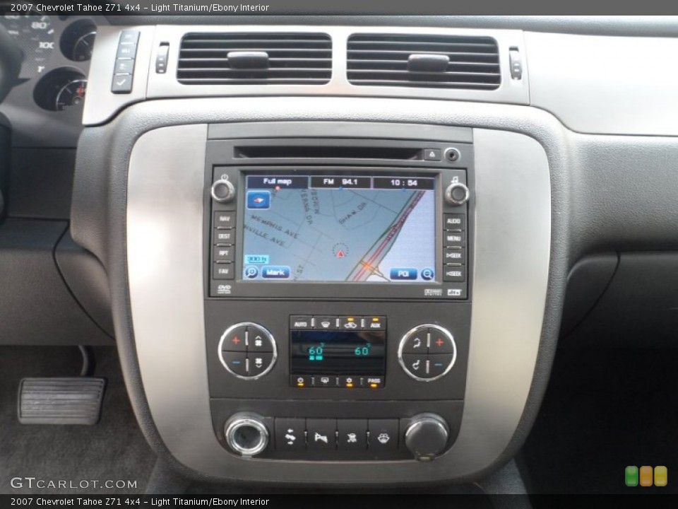 Light Titanium/Ebony Interior Navigation for the 2007 Chevrolet Tahoe Z71 4x4 #51135968