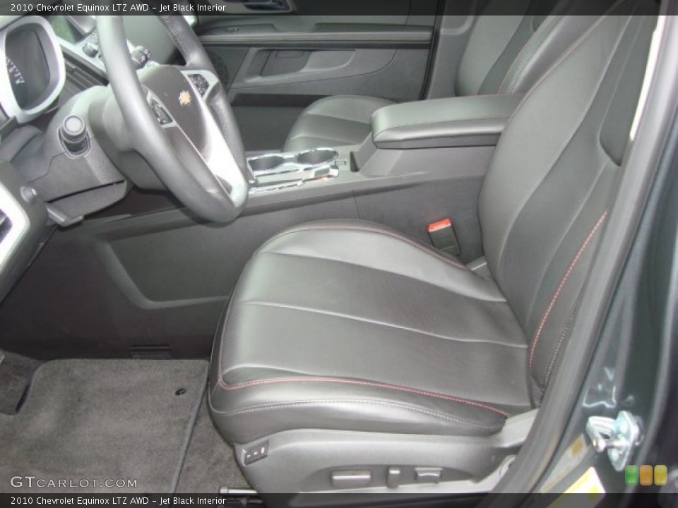 Jet Black Interior Photo for the 2010 Chevrolet Equinox LTZ AWD #51136154