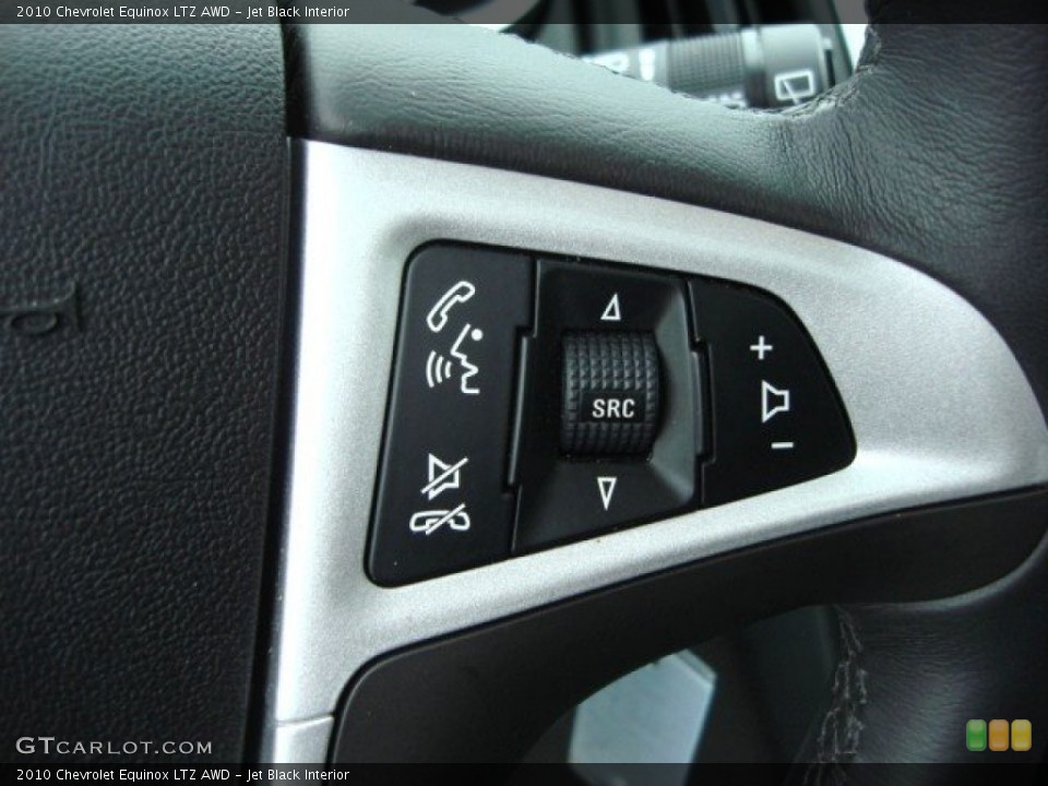 Jet Black Interior Controls for the 2010 Chevrolet Equinox LTZ AWD #51136334