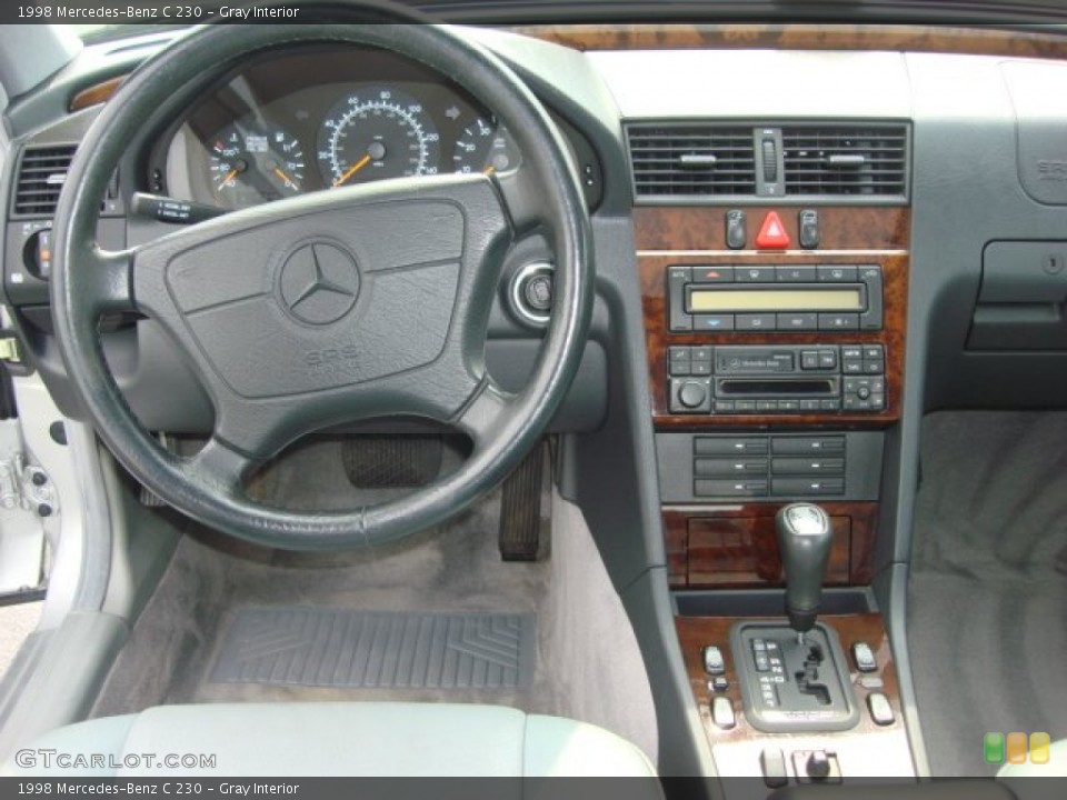 Gray Interior Dashboard for the 1998 Mercedes-Benz C 230 #51137939
