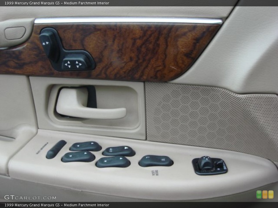 Medium Parchment Interior Controls for the 1999 Mercury Grand Marquis GS #51138578